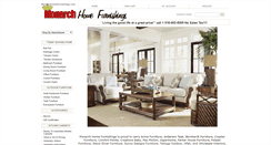 Desktop Screenshot of monarchhomefurnishings.com